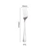 Stainless Steel Common Spoon and Fork Set Banquet Party Service Parting Colander Cake Spoon Dessert Shovel Butter Knife