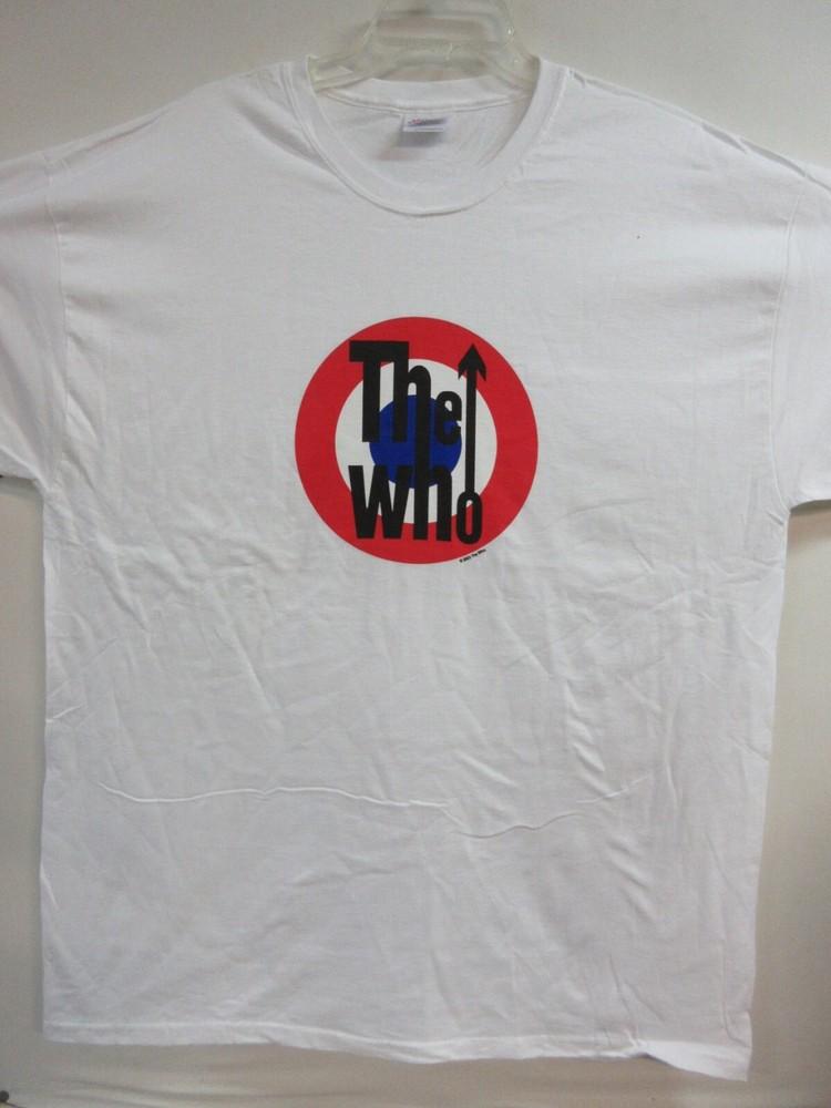 THE WHO OFFICIAL MERCH TARGET 2003 BAND CONCERT MUSIC  EXTRA LARGE Unisex T-Shirt XXXXL