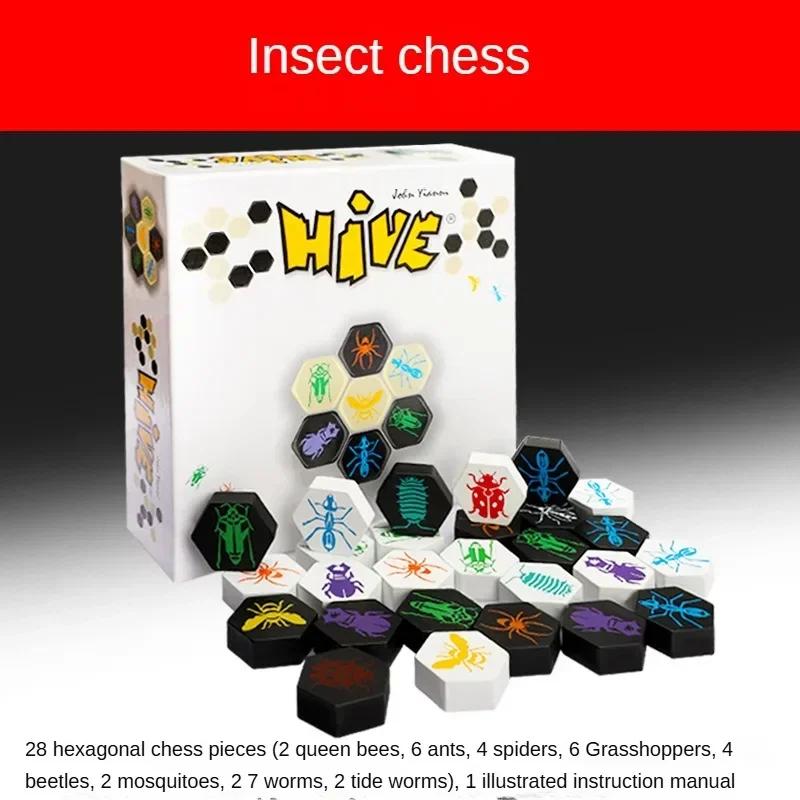 

Non-Toxic New Hive Board Game 2 Players Family Party Parents With Children Funny Game Entertainment Made High Quality Wooden Friend Gift