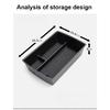 Armrest Storage Box For Leapmotor C10 2024-2026 Car Organizer Case Center Console Storage Tray Auto Interior Accessories TPE