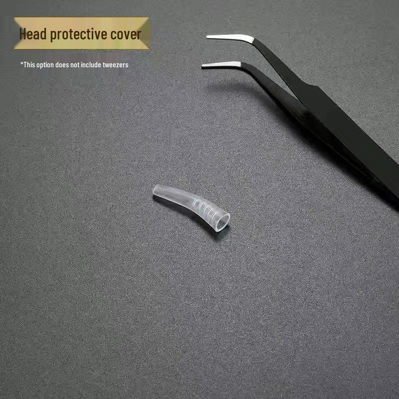 High Precision 304 Stainless Steel Pointed Tip Tweezers for Electronics and Hair Tweezing