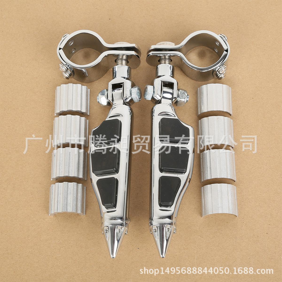 

Compatible with VS1400, VZ1500, Intruder M800, C1800RT, M109R: Modified Plated Foot Pegs 1.6