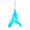 Cat Toys Wand Interactive Cat Feather Toy Feather Teaser Cat Toy for Cat Kitten Having Fun Exerciser Playing Cat Accessories