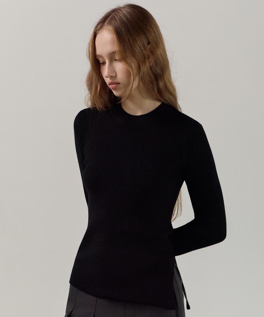 ELLIOTI Diagonal Flow Knit Ts_3Color