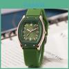 Small Fragrance Style Ladies Silicone Watch With Quartz Movement For Casual Girls