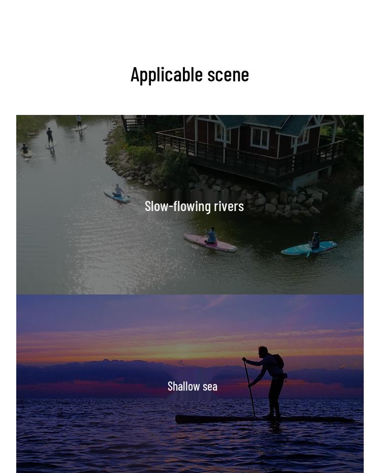 Lanko Inflatable Stand-Up Paddleboard for Racing and Surfing