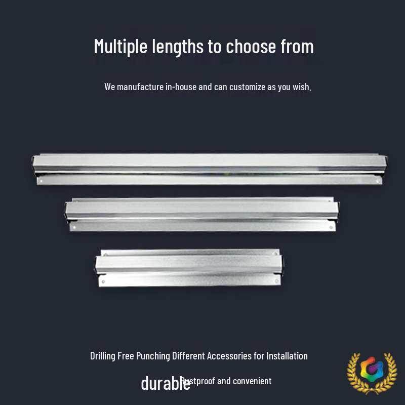 Wall-Mounted Aluminum Menu and Receipt Holder