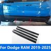 For Dodge RAM -  2024 2025 Carbon Fiber Door Side Line Strip Body Skirt Molding Trim Sticker Accessories Car Styling