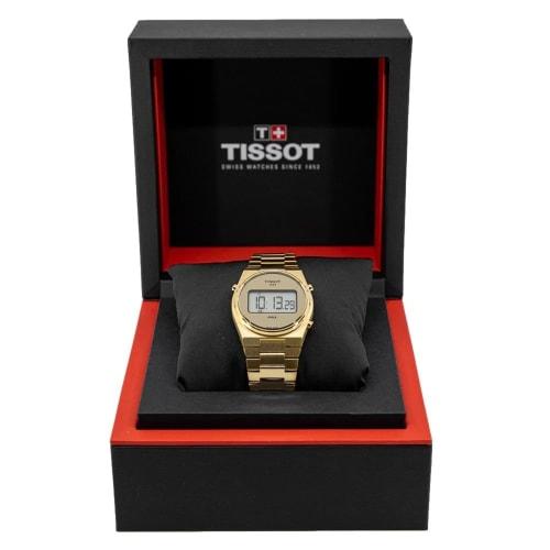 Tissot PRX Digital Watch with Bracelet and Champagne Dial, Officially Imported, Model T1372633302000