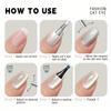 4Pcs Manicure Multi-function Magnet Set Nail Salon 3D Cat Eye Long Strip Magnet French Cat's Eye Nail Stick Set for UV Gel Tools