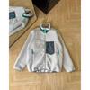 American Style Fall Winter Fleece Jacket Couples 14 Colors Stand Collar Warm Outerwear