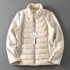 Autumn and winter white duck down stand-neck down jacket, separate, fill down, slim and thin sports style yoga jacket, down jacket