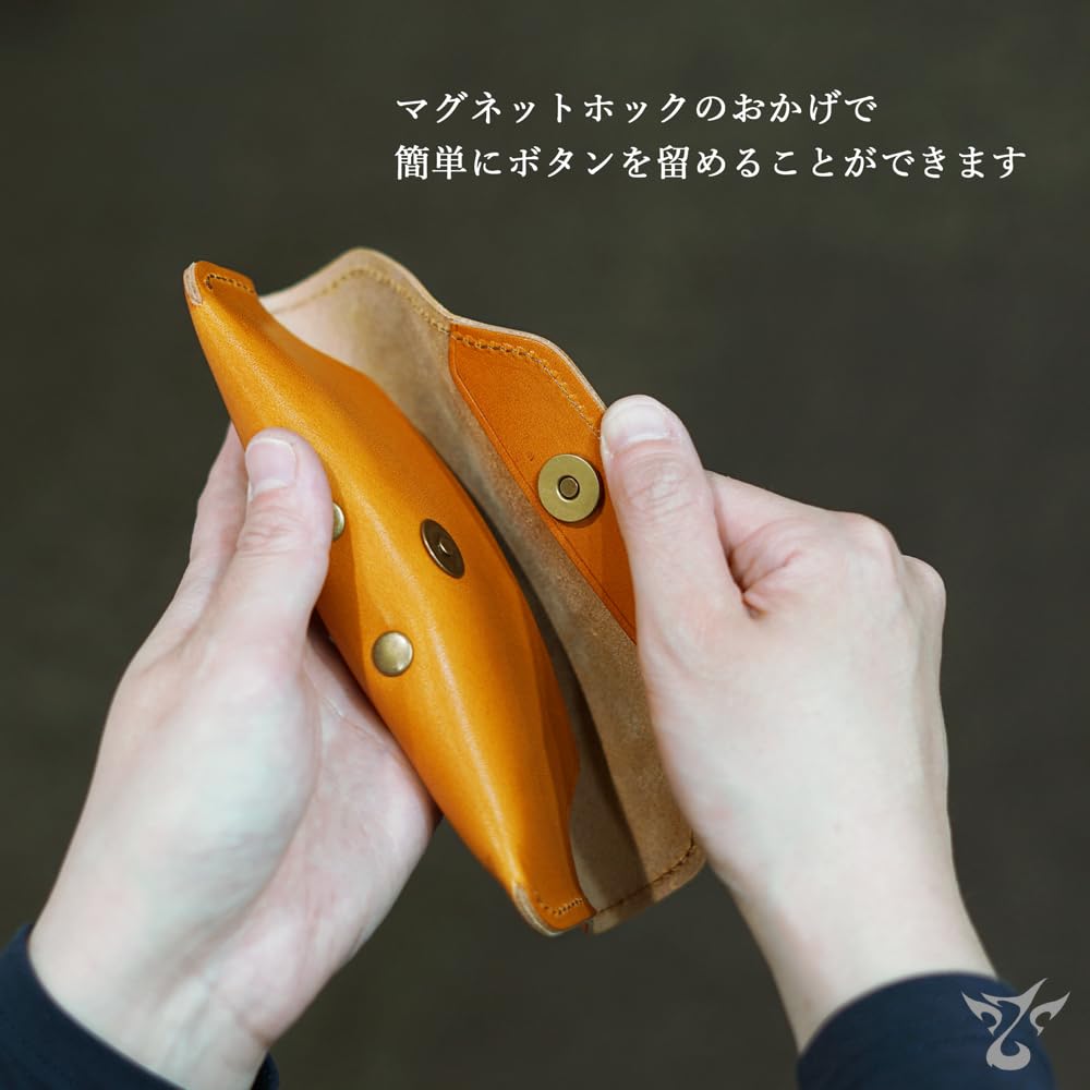 Deep Zone Eyeglass Tochigi Genuine Cowhide Case, Leather, Stylish, Leather, Gift, Men's, Women's, Father's Day, Birthday, Anniversary, Couple's,