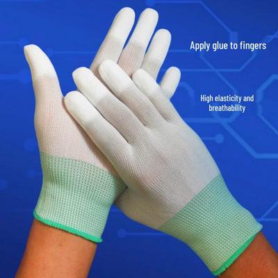 Tingbai Anti-Slip Coated Palm Work Gloves