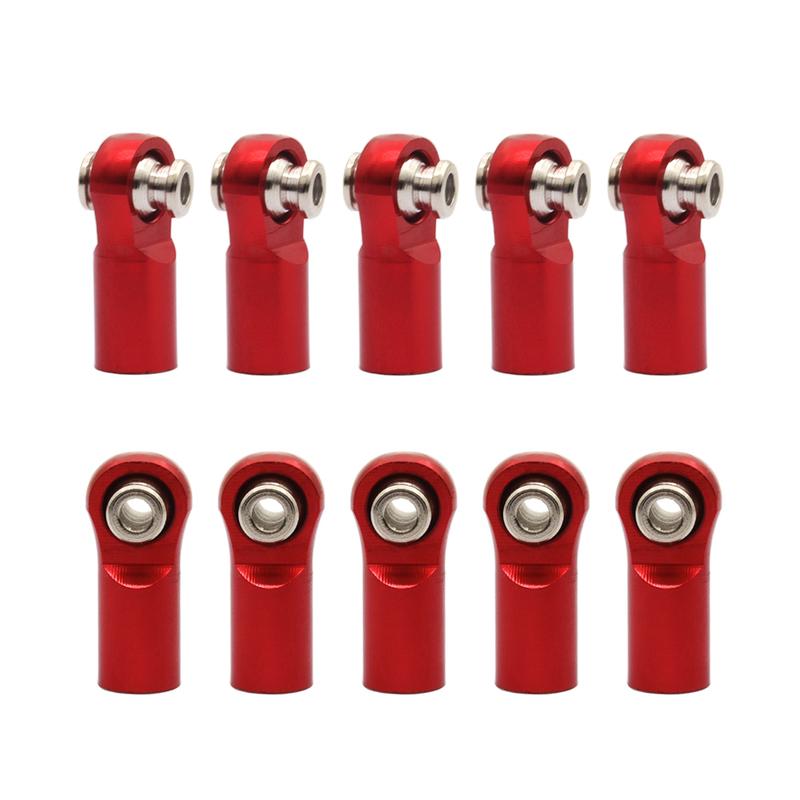 Metal M4 22mm Link Tie Rod End Ball Joint for 1/10 RC Car Crawler Arrma Granite SENTON VORTEKS Typhon Big Rock AXIAL Tamiya YK