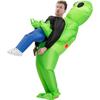 Alien Inflatable Costume for Kids & Adults - Funny Dress-up for Halloween & Easter