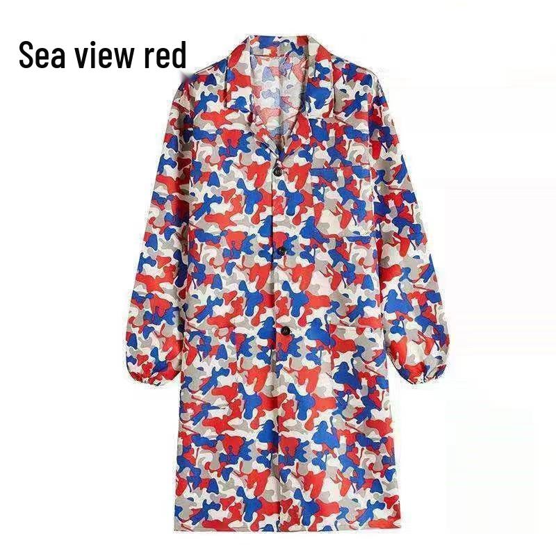 Unisex Dustproof Mechanic's Long Sleeve Work Coat - Wear & Dirt Resistant for Labor Protection