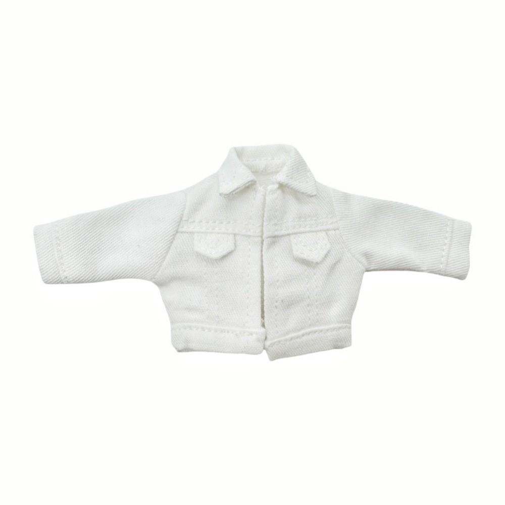 10.5*5cm Doll Clothes Jeans Coat for 1/12 Bjd Dolls