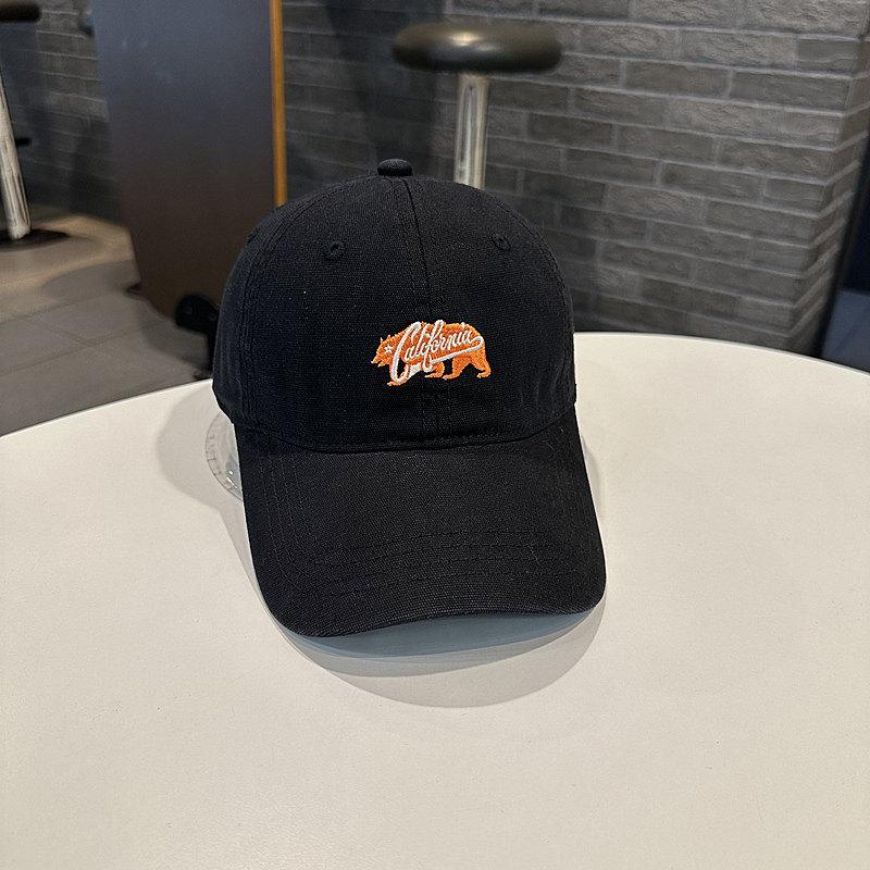 California Embroidered Baseball Cap With Wide Brim For Casual Men Women