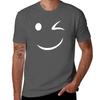 Wink Smile Unisexs Adult Humor Graphic Novelty Sarcastic Funny T ShirtCamiseta divertida TShirt Daily Work Short Sleeve Top