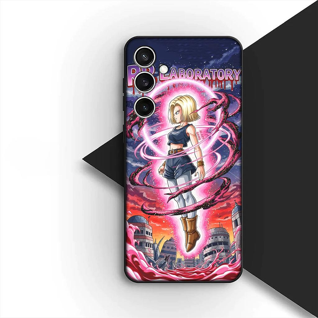 Cover for Xiaomi Redmi 15 15C A3 A4 A5 9A 9C NFC Note 9 8 9T 8T Pro Casing Phone Case Comics Android 18 Dragon Gokus Ball