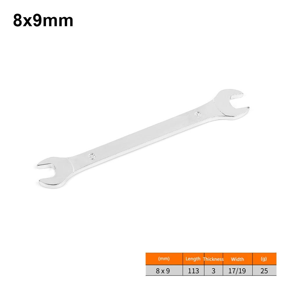 1Pcs 6-32mm Flat Wrench Tool Hi-Spec Double-end Fixed Spanner  Car Bicycle Repair Tool