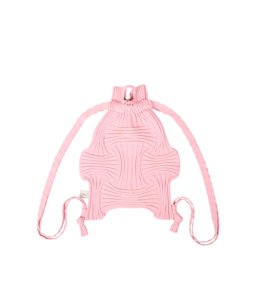 Pleatsmama New Bow Backpack Light Pink