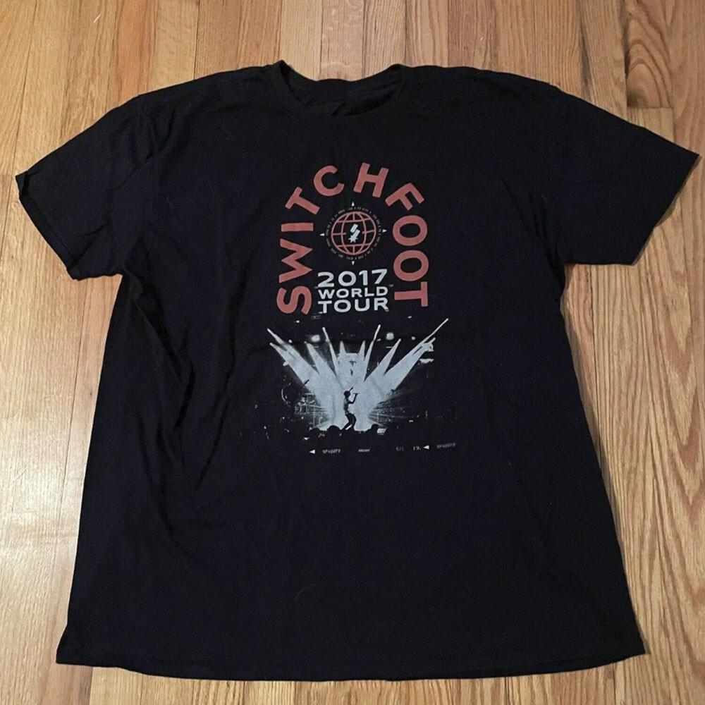 New SWITCHFOOT 2017 WORLD TOUR Gift For Fans Unisex S-5XL Shirt NW02_98