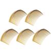 JAVRICK 5Pcs/Set Handmade Comb 23 Tooth Plastic Headwear Hair Accessories Women DIY Clip Hair Jewelry Material Accessories Goods
