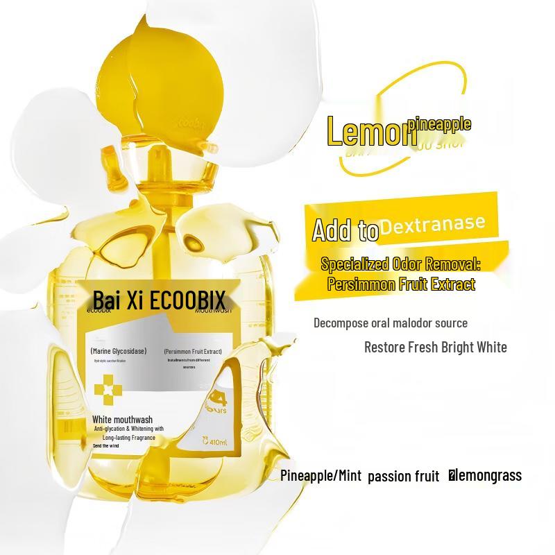 Bai Xi Lemon Pineapple Probiotic Mouthwash