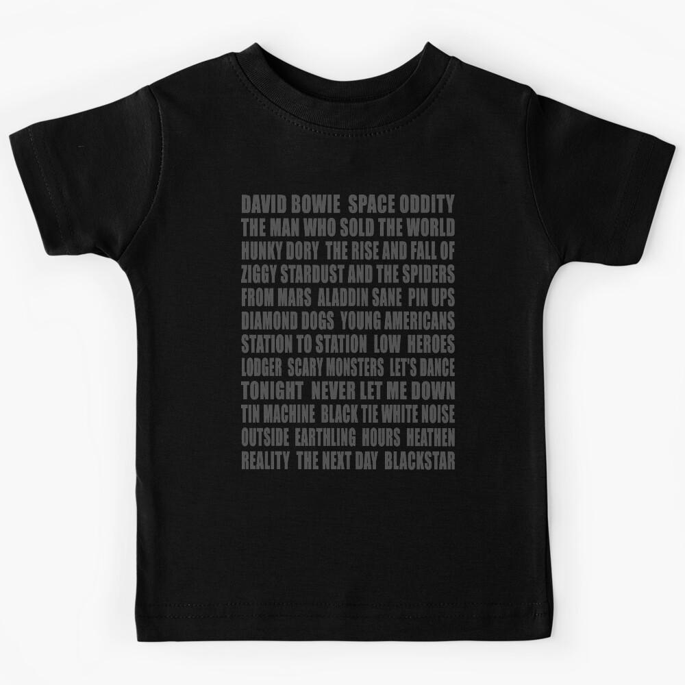 Rock art / all album of DB / grey Kids T-Shirt 150