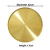Elegant Metal Serving Plate With Electroplated Finish For Home And Hotel Use