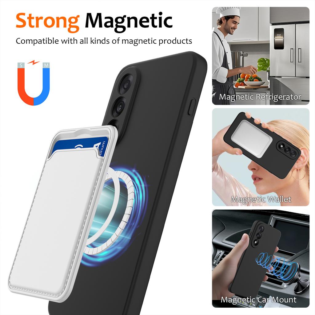 For OnePlus Nord 5 5G Case Compatible with MagSafe Anti-Drop Liquid Silicone Phone Cover