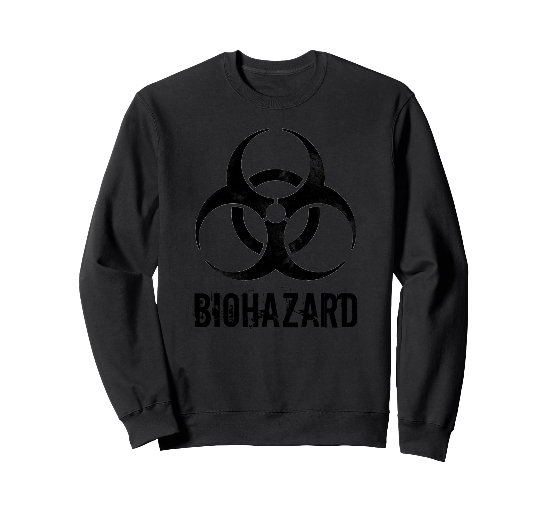

Grunge Style Resident Evil Distressed Black Novelty Gift Sweatshirt