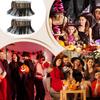 Gothic Lace Wrist Cuff Decorative Fake Hand Sleeves Gothic Breathable Dress Up Wristband For Concert Drag Performers Theater