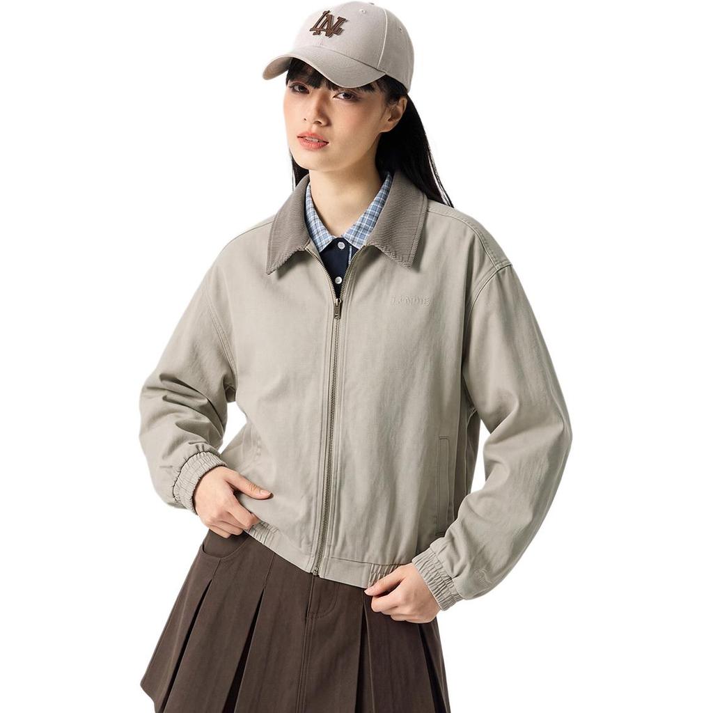 Men's Li-Ning Sports Life Collection Jackets Unisex Muted Grass Lapel Moderate
