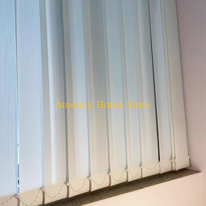 

F26C Plastic Base Plate 127mm Set of 10 Portable Vertical Blind Bottom Weights Slats CN