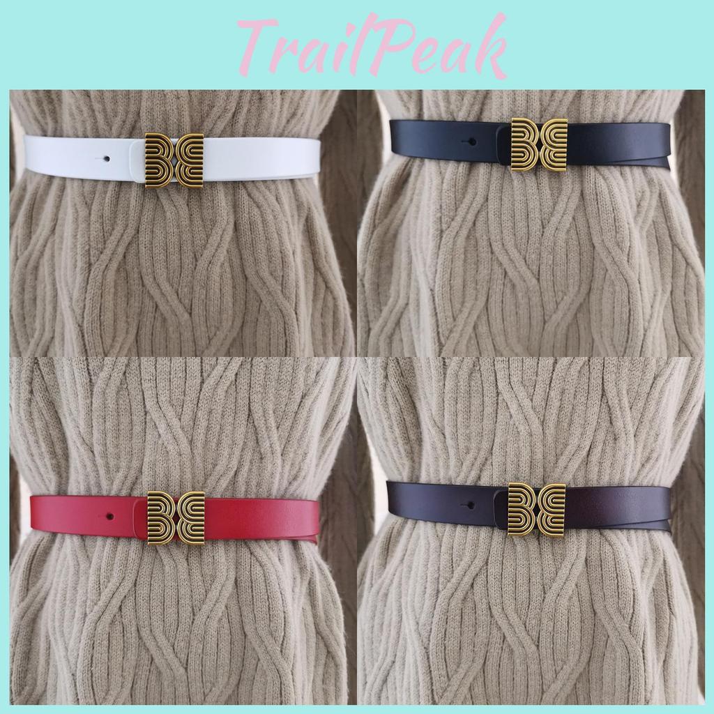 Ladies Leather Belt With Simple Design For Daily Casual And Office Use