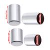 4Pcs Motorrad Docking Hardware Punkt Abdeckung Schwarz Chrom Für Harley Touring Electra Glide Road King Street Glide 2009-2024
