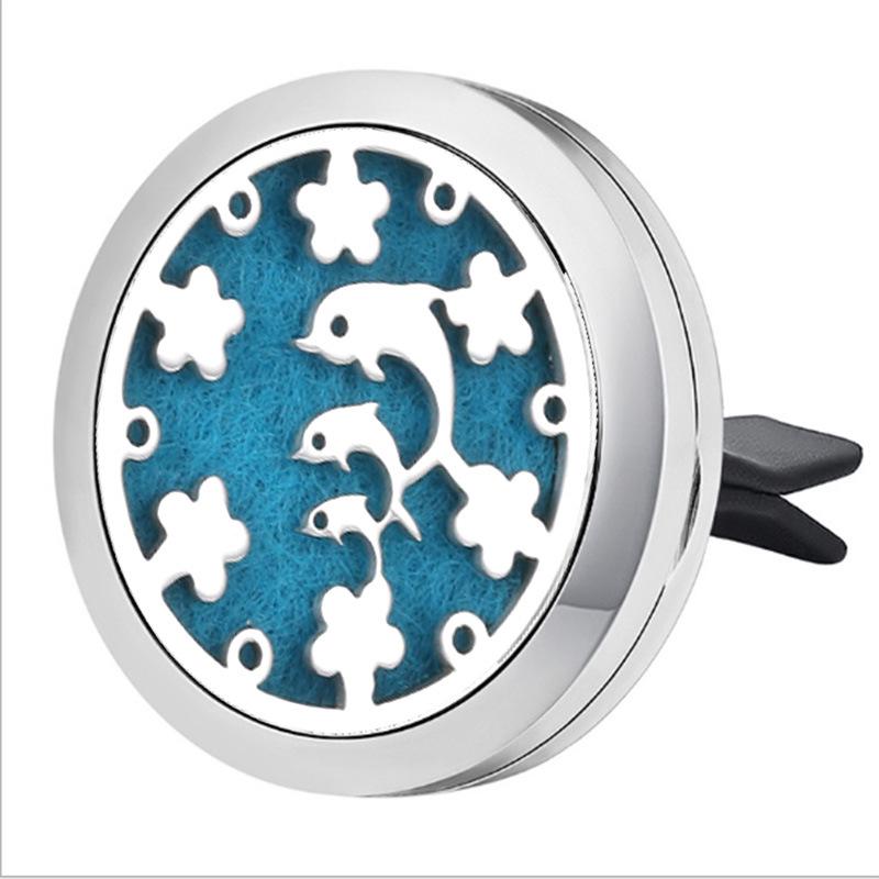 Stainless Steel Car Air Vent Aromatherapy Diffuser