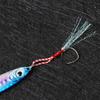 Minnow 10/15/20/30g Colorful Lead Casting Jig Bait Feather Metal Fishing Lures Spinning Baits