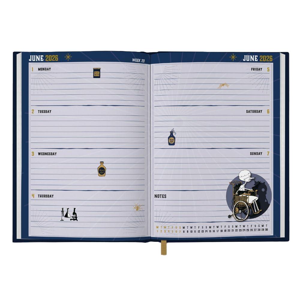 The Nightmare Before Christmas 2026 Jack and Sally A5 Diary