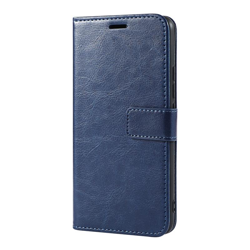 Luxury Retro Magnetic Buckle Leather Phone Wallet Case Stand For Oppo A5 A9 Vivo V20 Realme OnePlus Moto Business Card Slot Holder Flip Book Cover Bag