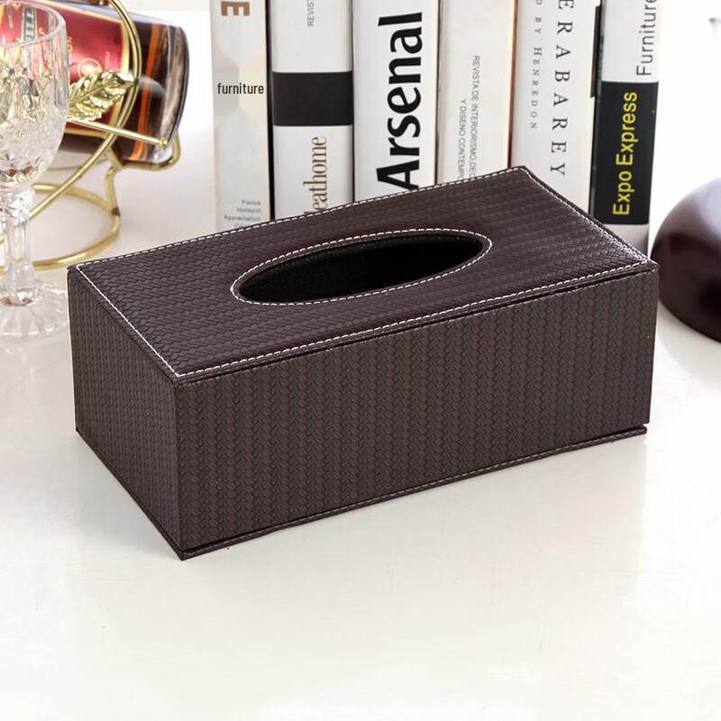 cmaos European Style Leather Wall-Mounted Tissue Box