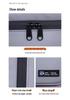 Double-layer Electronics Storage Bag for Cables, Chargers, Earphones, USB Drives, Mouse, Hard Drives, and Power Banks