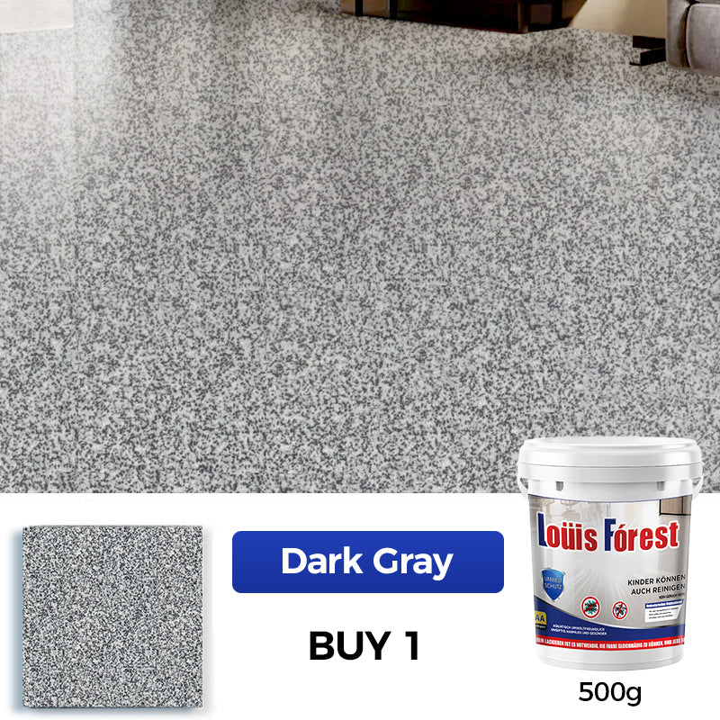 High-Gloss Marble Effect Epoxy Floor Coating Marble Garage Paint Waterproof Floor Paint Waterproof Water-Based Epoxy Coating