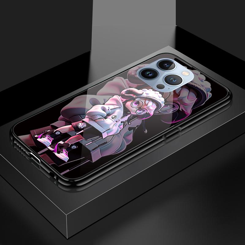 Pouzdro na telefon z tvrzeného skla pro Huawei P30Lite Honor 90Lite 9X X6A X9B Infinix Hot40 Note30 Tecno Spark20 Moto G15 G22 Měkký okraj Nárazuvzdorný Hladký kryt