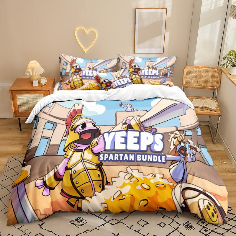 

Анимационный Сериал 3D Цифровая Печать Комплект Постельного Белья из Трех Предметов Простыня Пододеяльник 90 * 200 two-piece set