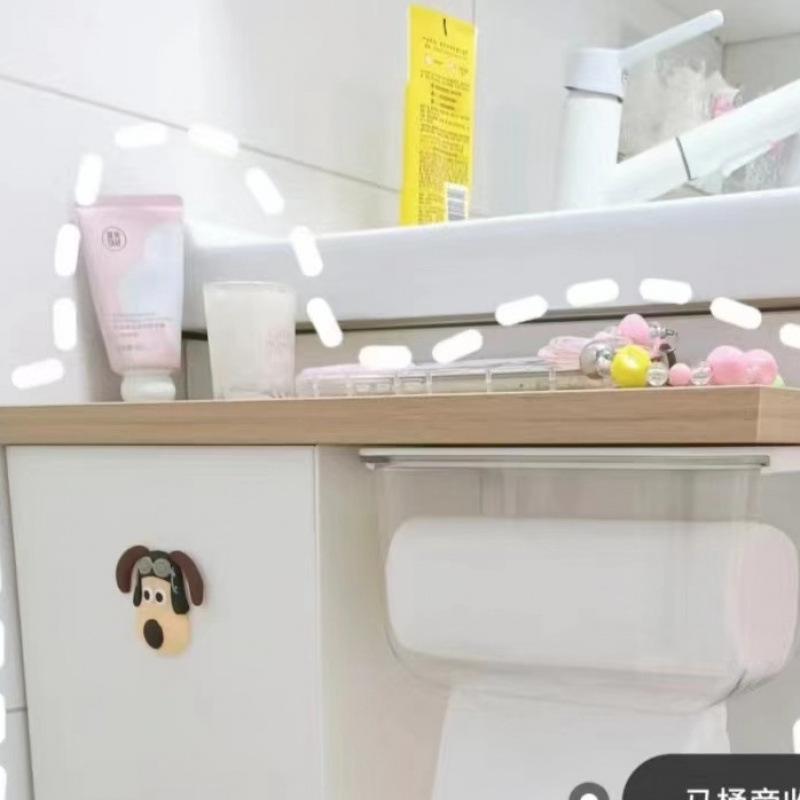 Waterproof Wall-Mounted Transparent Bathroom Tissue Box