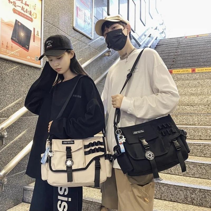 Crossbody Bags for Women Men Postman Student Shoulder Messenger Bag Large Satchel Bookbag Handbags